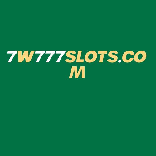 Logo da 7W777SLOTS